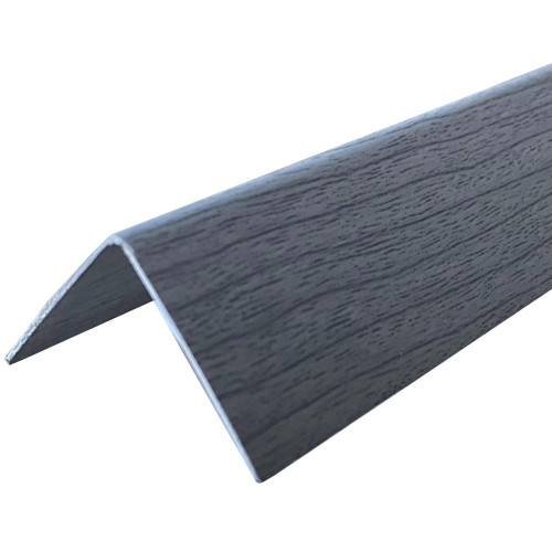 Угол ПВХ ИДЕАЛ 30*30*2,7 Ясень серый