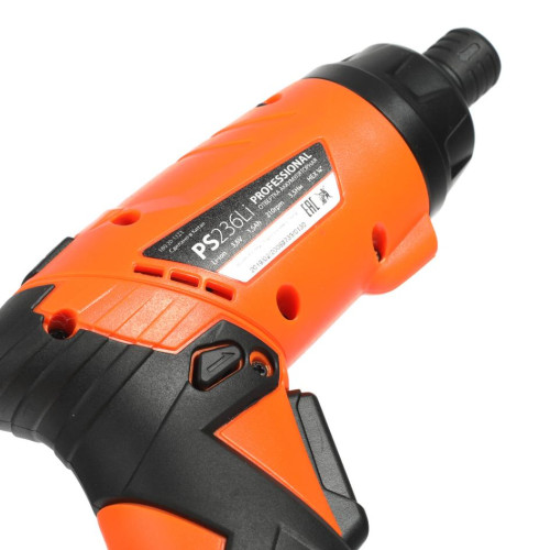 Отвертка аккумуляторная PATRIOT PS 236Li, 3,6V (*10)