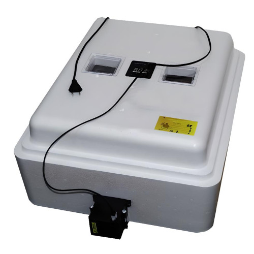 Инкубатор НЕСУШКА 77 яиц (72) авт. поворот, аналог. терморег. с цифр. индикацией (U=220B)