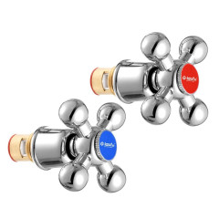 Ручка для смесителя с кран-буксой G-LAUF XOT-856, 180° (2шт)