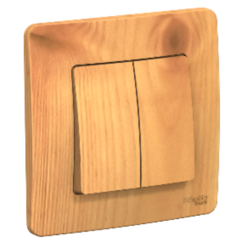 Выключатель 2-кл BLANCA 10А ясень SchE BLNVS010505