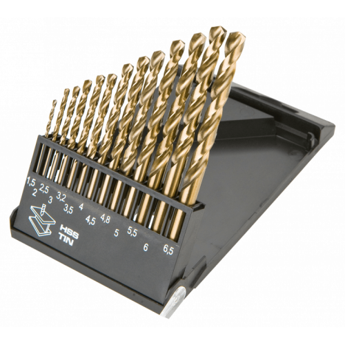 Набор сверл по металлу GEPARD 13шт. 1,5-6,5мм (GP1301-13)