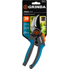 Секатор GRINDA PROLine P-55 плоскостной 205 мм (423455)