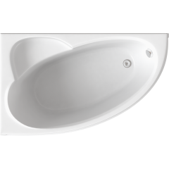 Ванна акриловая BAS Сагра 160х100см на раме левая