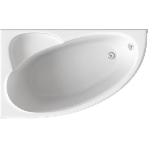 Ванна акриловая BAS Сагра 160х100см на раме левая