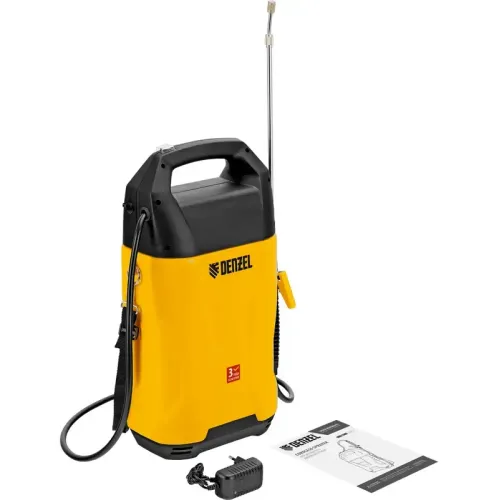 Опрыскиватель АКБ DENZEL D-8LI, 8 л, 12 В, 2 Ач (64795) (*15)