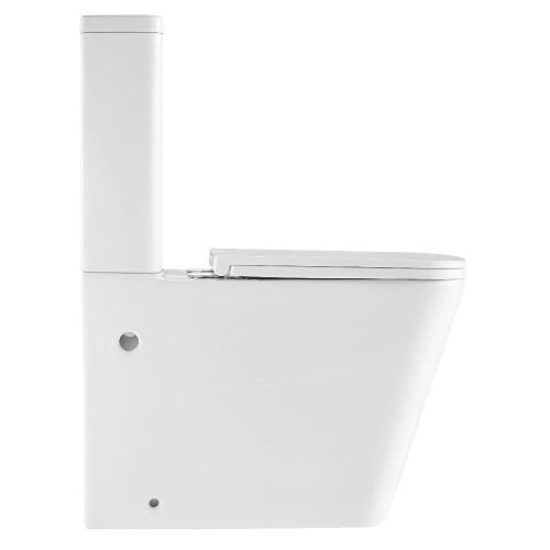 |Унитаз-компакт EVA GOLD A2808 тонкое сиденье ДП, безободковый