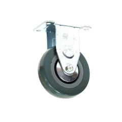 Опора неповоротная колесная сер. рез FCg 46  ф100мм, г/п-80кг