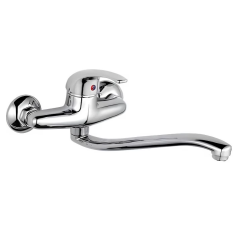 Смеситель для кухни настенный FRAP F4629-B хром, ф40