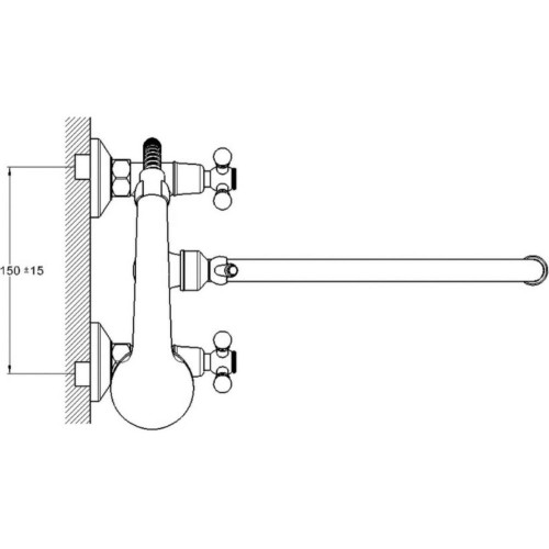 Смеситель для ванны G-LAUF QFR7-A827