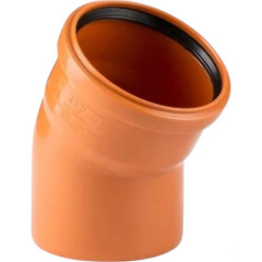 Отвод кан. наружний РЫЖИЙ РТП ф 200х30°