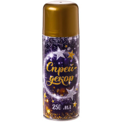 Спрей-декор 160мл цветной микс с блестками (2321853)