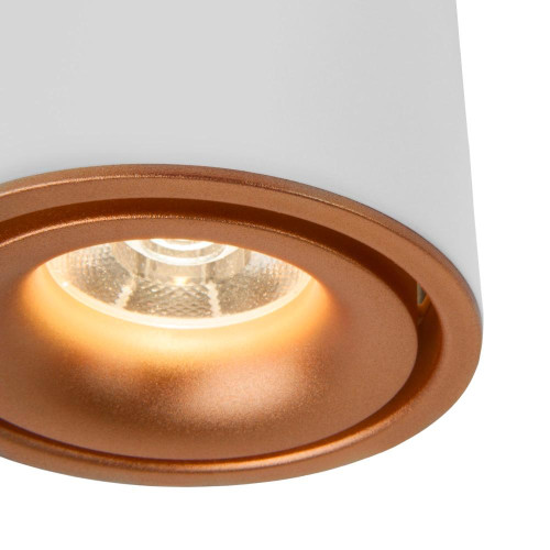 Светильник накладной ES DLR031 15W 4200K белый/матовый/золото