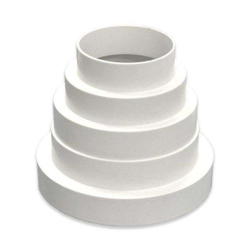 Соединитель универсальный круглых воздуховодов,центральный D150/125/100/80 ПУ15.12.10.8