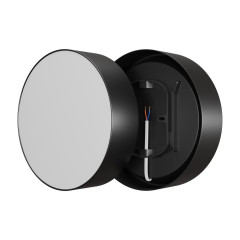 Светильник (LED) 12Вт(1080Lm) 4000K круг d130x35 APEYRON чёрный 18-153