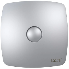 Вентилятор осевой вытяжной D100 RIO 4C gray metal