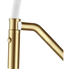 Смеситель для кухни GAPPO G4098-13 с гибким изливом, сатин золотой