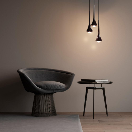 Светильник ES 50211 5W черный/жемчуг