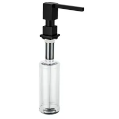 Дозатор для жидкого мыла латунь GAPPO G404-1 черный, 300мл