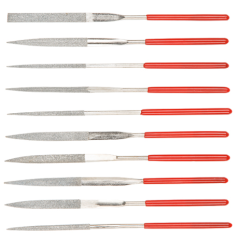 Набор надфилей STARTUL PROFI алмаз. 10шт (ST4046-10)