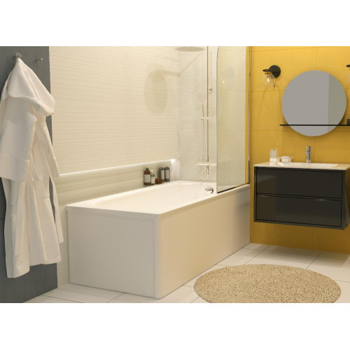 Ванна стальная DONNA VANNA 150х70х40см с ножками, толщина 2,3мм DV-55901