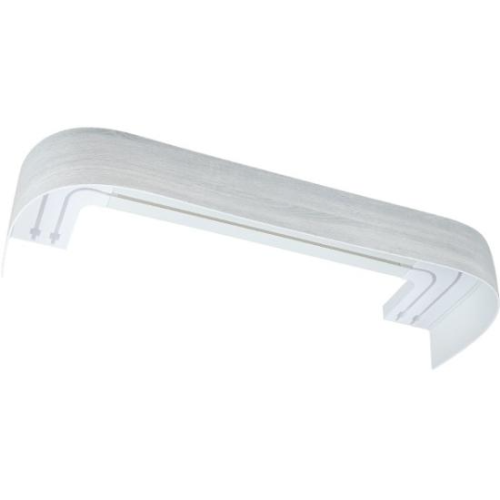 Карниз Ле-Гранд Галант 7см 2,4м (2ряд) дуб перламутр с поворотами (5)