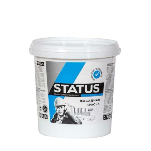 Краска в/д STATUS Фасадная 1,5кг