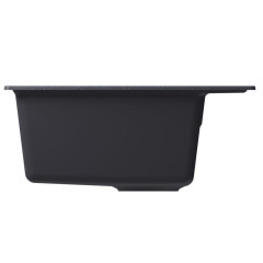 Мойка комп. MIXLINE ML-GM28 450х500x190мм, антрацит (343), сифон