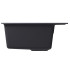 Мойка комп. MIXLINE ML-GM28 450х500x190мм, антрацит (343), сифон