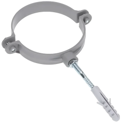 |Хомут сантехнический EURO PLAST ф 40мм + шпилька, дюбель