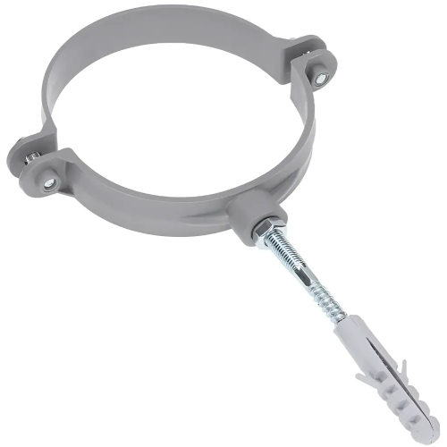 |Хомут сантехнический EURO PLAST ф 40мм + шпилька, дюбель