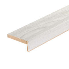 Наличник Voron Doors телескоп., покрытие ПВХ Ривьера айс, 70*25, 2200