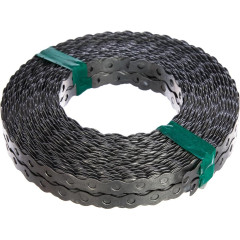 Лента монтажная перф. 12х0,55мм 25м. волна