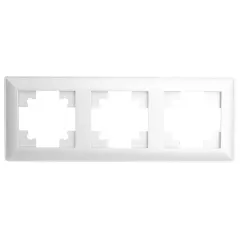 Рамка 3-пост Катрин белый PFR00-7003-01