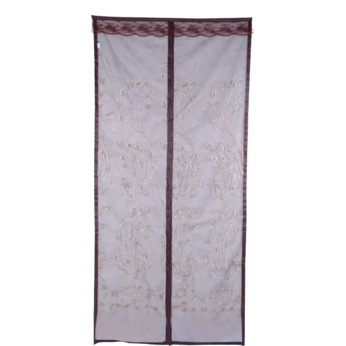 Штора антимоскитная для двери на магнитах DX image XH-03 BROWN 100х210см