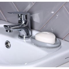 Щетка (мыльница) силиконовая, многофункциональная (9319086)