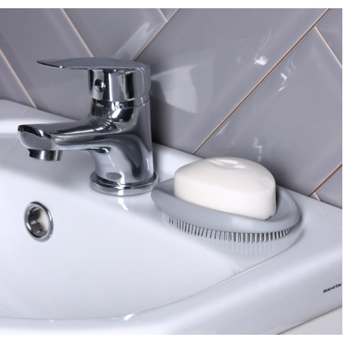 Щетка (мыльница) силиконовая, многофункциональная (9319086)