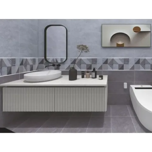 Плитка облицовочная 300*600*8,5 Бианор св. серый (TP3619AM) Ректификат (в уп. 1,8 м2)