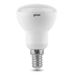 Лампа E14 светодиод.6Вт 4100К GAUSS R50 (530лм)