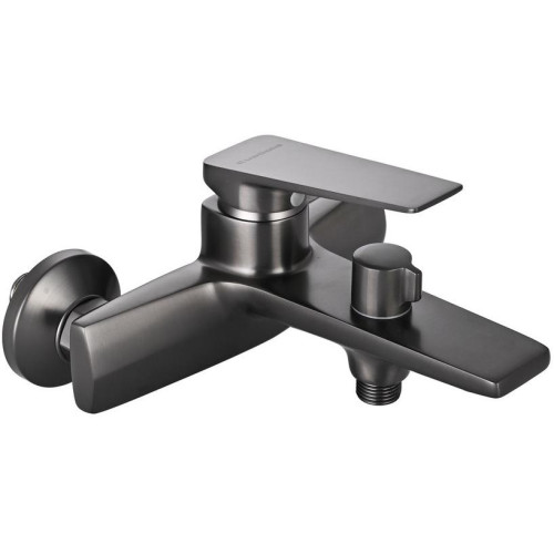 Смеситель для ванны EVA GOLD FB11GR-PVD VESTA оружейная сталь, без аксессуаров