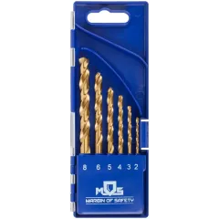 Набор сверл по металлу MOS 6 шт (35731М)
