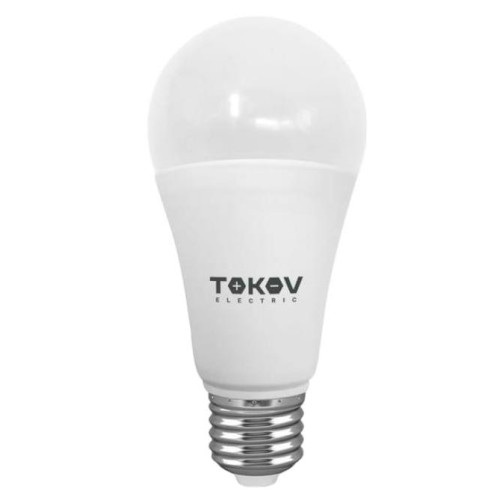 Лампа E27 светодиод.25Вт 4000К TOKOV ELECTRIC А60