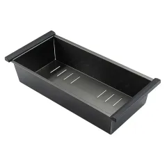 Мойка нерж. врезная GAPPO 50х40х21,5 см тол. 3 мм, чёрная (сифон, коландер) GS5040-6