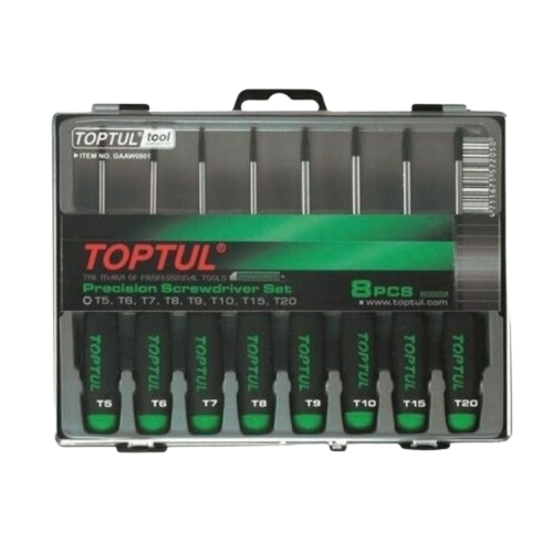Набор отверток TOPTUL TORX T5-T20 8 шт (GAAW0801)
