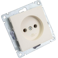 Розетка 2P Universal Афина 16А сл.кость А0022-I