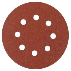 Круг шлиф. MATRIX перф. 125мм, P 150, 5 шт (73807)