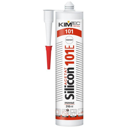 Герметик силиконовый KIMTEC 101E NEW бесцветный
