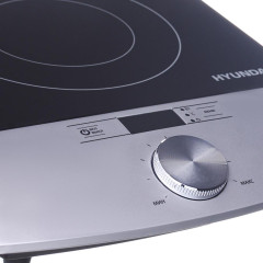Эл. плита индукционная HYUNDAI HYC-0102 серебристый/черный