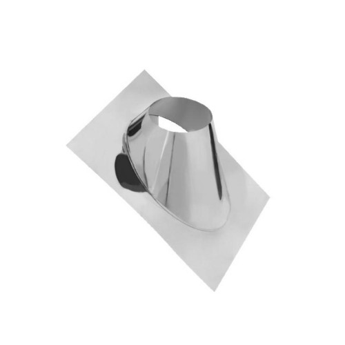 Дымоход крышная разделка угловая 0,5мм Ф200 нержавеющая сталь (Феррум)