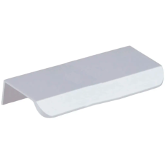 Ручка мебельная профильная PN015 04 128/196мм сатин светлый(КА-1044337)